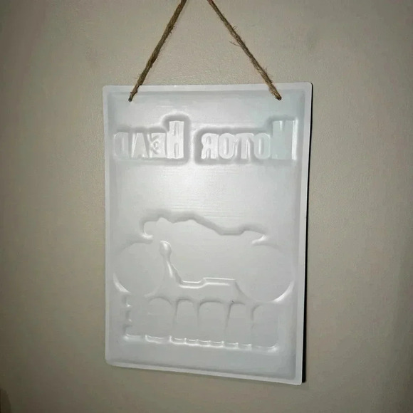 Vintage inspired metal sign man cave  motorcycle - Picture 3 of 5